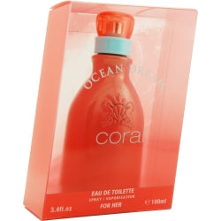 Ocean Dream Coral By Designer Parfums Ltd Edt Spray 3.4 Oz