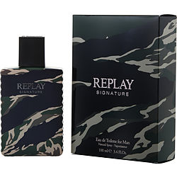 Replay Signature By Replay Edt Spray 3.4 Oz