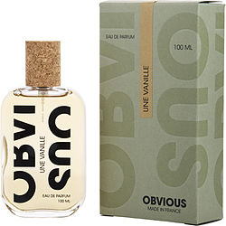 Obvious Un Vanille By Obvious Eau De Parfum Spray 3.4 Oz