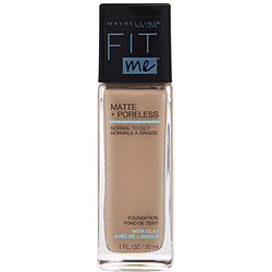 Maybelline Fit Me Matte + Poreless Liquid Foundation - # 115 Ivory --30ml/1oz By Maybelline
