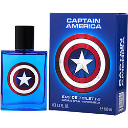 Captain America By Marvel Edt Spray 3.4 Oz (new Packaging)