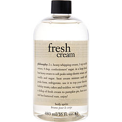 Philosophy Fresh Cream By Philosophy Body Spritz 16 Oz