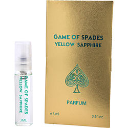 Jo Milano Game Of Spades Yellow Sapphire By  Parfum Spray Vial On Card