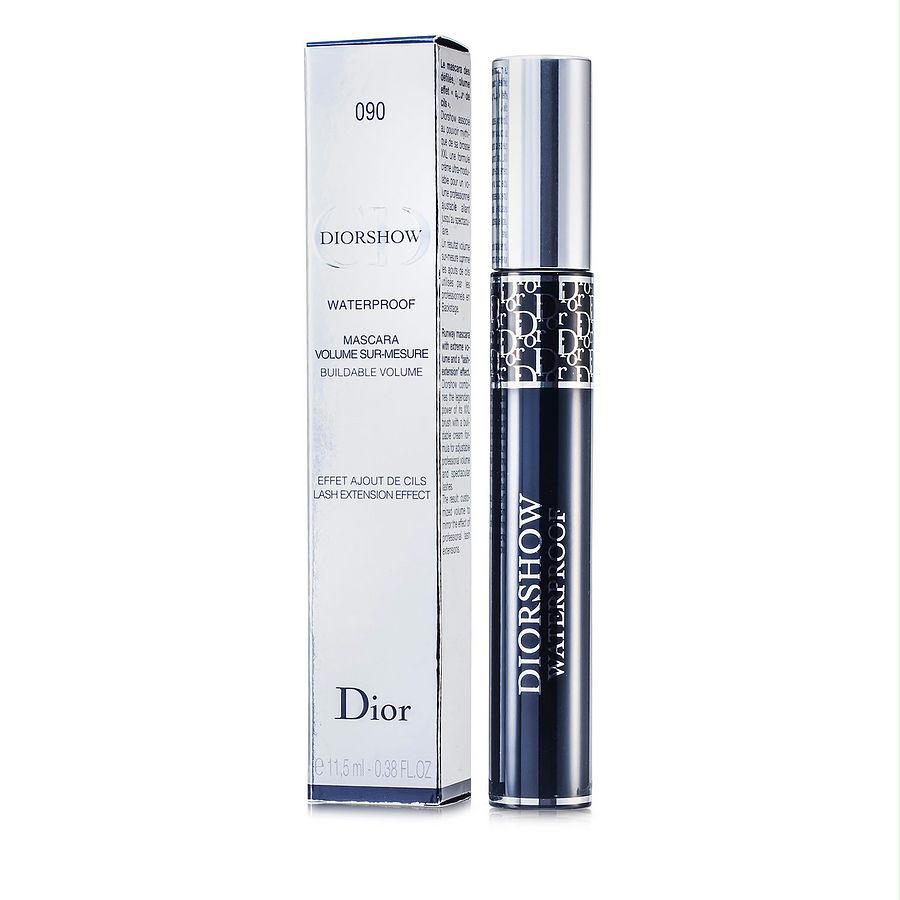Christian Dior Diorshow Mascara Waterproof - # 090 Black --11.5ml-0.38oz By Christian Dior