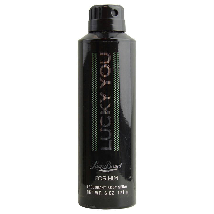 Lucky You By Lucky Brand Deodorant Body Spray 6 Oz
