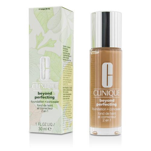 Clinique Beyond Perfecting Foundation + Concealer Shade - #15 Beige --30ml-1oz By Clinique