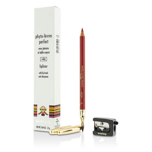 Sisley Phyto Levres Perfect Lipliner With Lip Brush And Sharpener - #7 Ruby --1.2g-0.04oz By Sisley
