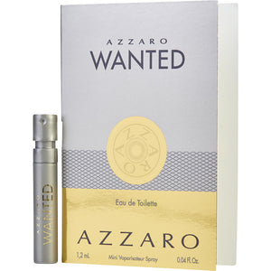 Azzaro Wanted By Azzaro Edt Spray Vial On Card