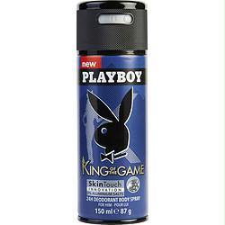 Playboy King Of The Game By Playboy Skin Touch Body Spray 5 Oz