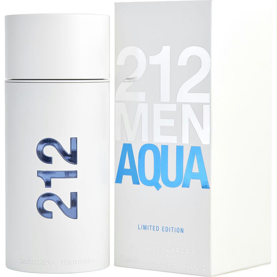 212 Aqua By Carolina Herrera Edt Spray 3.4 Oz (limited Edition)
