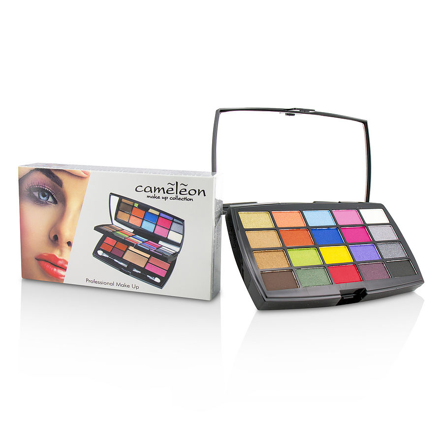 Cameleon Makeup Kit Deluxe G2127 (20x Eyeshadow, 3x Blusher, 2x Pressed Powder, 6x Lipgloss, 2x Applicator) --- By Cameleon