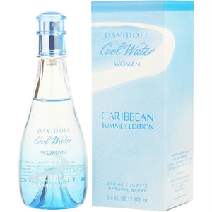 Cool Water Caribbean Summer By Davidoff Edt Spray 3.4 Oz (limited Edition)