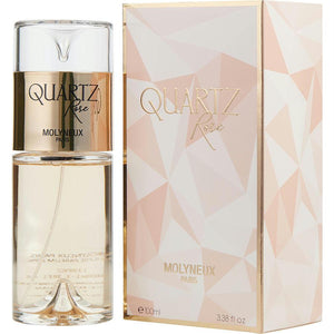 Quartz Rose By Molyneux Eau De Parfum Spray 3.3 Oz