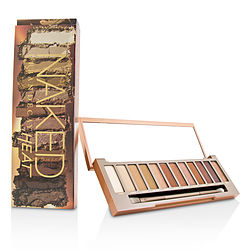 Urban Decay Naked Heat Palette: 12x Eyeshadow, 1x Doubled Ended Blending - Detailed Crease Brush  --- By Urban Decay