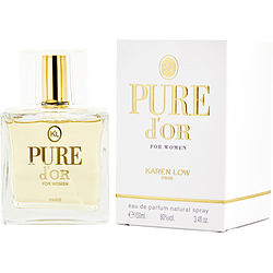 Karen Low Pure D'or By Karen Low Eau De Parfum Spray 3.4 Oz