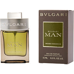 Bvlgari Man Wood Essence By Bvlgari Eau De Parfum Spray 0.5 Oz
