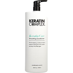 Keratin Care Smoothing Conditioner 33.8 Oz (new White Packaging)