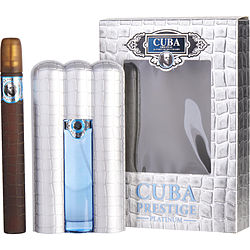 Cuba Gift Set Cuba Prestige Platinum By Cuba