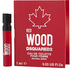 Dsquared2 Wood Red By Dsquared2 Edt Spray Vial On Card