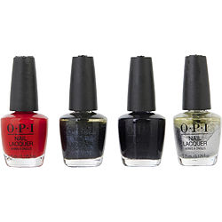 Opi Love Opi 4 Pc Set - Ornament To Be Together + Coalmates + Holdazed Over You + My Wish List --4x7.4ml-0.25oz By Opi