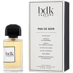 Bdk Pas Ce Soir By Bdk Parfums Eau De Parfum Spray 3.4 Oz