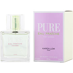 Karen Low Pure Eau Fraiche By Karen Low Eau De Parfum Spray 3.4 Oz