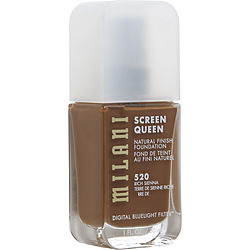 Milani Screen Queen Natural Finish Foundation - #520n Rich Sienna --30ml-1oz By Milani