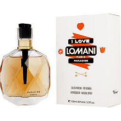 Lomani I Love Lomani Paradise By Lomani Eau De Parfum Spray 3.3 Oz
