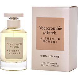 Abercrombie & Fitch Authentic Moment By Abercrombie & Fitch Eau De Parfum Spray 3.4 Oz