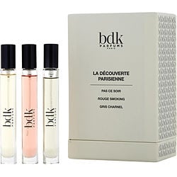 Bdk Parfums By Bdk Parfums 3 Piece Mini Variety With Pas Ce Soir & Rouse Smoking & Gris Charnel And All Are Eau De Parfum 10ml/0.33oz
