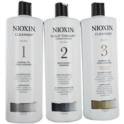 Set-3 Piece Full Kit System 2 With Cleanser Shampoo 5 Oz & Scalp Therapy Conditioner 5 Oz & Scalp Treatment 1.7 Oz