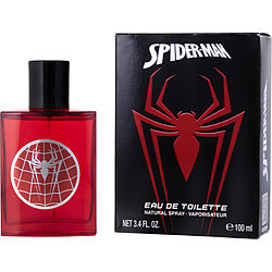 Spiderman Black By Marvel Edt Spray 3.4 Oz (for Men) (new Packaging)